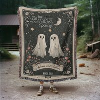 Geister Paar Decke Personalisierte Halloween Decke Geister Paar Decke Personalisierte Halloween Decke von TheCoolRuler