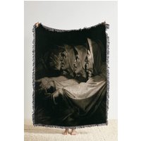Macbeth Drei Hexen Decke Shakespeare Dark Art Wandbehang von TheCoolRuler