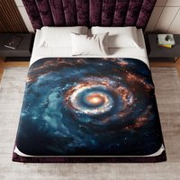 stardust Swirl Fleecedecke Celestial Galaxy Art stardust Swirl Fleecedecke Celestial Galaxy Art von TheCoolRuler