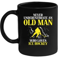 Alter Mann, Der Liebt Eishockey Geschenk, Geschenk Für Papa, Opa Becher Gramps Papa Vorhanden, Hundeliebhaber, Weihnachten, Vatertag Alter Mann, Der Liebt Eishockey Geschenk, Geschenk Für Papa, Opa Becher Gramps Papa Vorhanden, Hundeliebhaber, Weihnachten, Vatertag von TheCoolSloth
