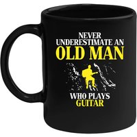 Alter Mann, Der Liebt Gitarre Geschenk, Geschenk Für Papa, Opa Becher Gramps Papa Vorhanden, Hundeliebhaber, Weihnachten, Vatertag Alter Mann, Der Liebt Gitarre Geschenk, Geschenk Für Papa, Opa Becher Gramps Papa Vorhanden, Hundeliebhaber, Weihnachten, Vatertag von TheCoolSloth