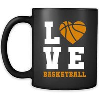 Becher Basketball Geschenke - Liebe Kaffeetasse | 11 Unzen Schwarz Becher Basketball Geschenke - Liebe Kaffeetasse | 11 Unzen Schwarz von TheCoolSloth