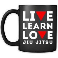 Becher Brasilianer Jiu Jitsu Bjj-Live Learn Love Jiu-Jitsu Becher-Bjj Coffee Cup Bjj Mug | 11Oz Black Becher Brasilianer Jiu Jitsu Bjj-Live Learn Love Jiu-Jitsu Becher-Bjj Coffee Cup Bjj Mug | 11Oz Black von TheCoolSloth