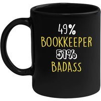 Becher Für Buchhalter Geschenk Schwarz Becher, Kaffee Oder Tee-Liebhaber, Weihnachts-Geschenk Mitarbeiter von TheCoolSloth