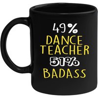Becher Für Tanz-Lehrer-Geschenk Tanz-Lehrer-Schwarz-Becher, Geschenk Kaffee Oder Tee-Liebhaber, Weihnachts-Geschenk Mitarbeiter von TheCoolSloth