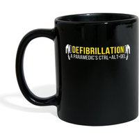 Becher Sanitäter Geschenke - Defibrillation A Strg + Alt Del Kaffee Tasse | 11 Unzen Schwarz von TheCoolSloth