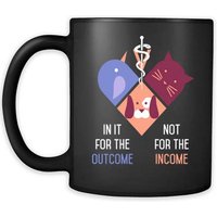 Becher Tierarzt Tech Geschenke - in Für Das Ergebnis Nicht Die Einkommen-Becher Krankenschwester Kaffee Tasse Schwarz | 11 Unzen Becher Tierarzt Tech Geschenke - in Für Das Ergebnis Nicht Die Einkommen-Becher Krankenschwester Kaffee Tasse Schwarz | 11 Unzen von TheCoolSloth