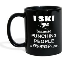Ich Skifahren Ist Ski Weil Menschen Stanzen Geschenk, Weihnachten, Geburtstagsgeschenk Für Ski-Enthusiasten Schwarz Becher Verpönt Ich Skifahren Ist Ski Weil Menschen Stanzen Geschenk, Weihnachten, Geburtstagsgeschenk Für Ski-Enthusiasten Schwarz Becher Verpönt von TheCoolSloth