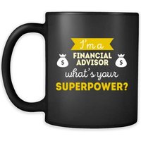 Kaffeebecher - Ich Bin Ein Finanzberater Was Ist Ihre Supermacht? Perfektes Geschenk Für Ihren Vater, Mutter, Freund, Freundin Oder Freund-(11Oz Kaffeebecher - Ich Bin Ein Finanzberater Was Ist Ihre Supermacht? Perfektes Geschenk Für Ihren Vater, Mutter, Freund, Freundin Oder Freund-(11Oz von TheCoolSloth