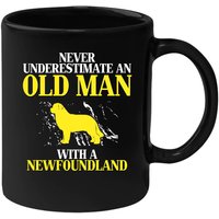 Opa Mit Neufundland Geschenk, Geschenk Für Papa, Becher Gramps Papa Vorhanden, Hundeliebhaber, Weihnachten, Vatertag von TheCoolSloth