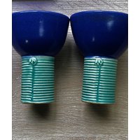 Hübsche Schnapsgläser Aus Keramik. Pastellfarben Blau Und Grün. Tolles Geschenk von TheCoolestStuffEver