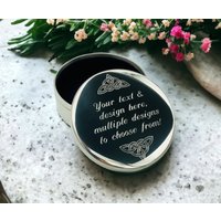 Rosenkranz Box Mit Gravur Taufe Geschenk - Handgemachte Trinket Erstkommunion Kostenlose von TheCopperMint