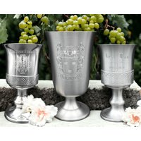 Zeremonial Becher Zeremonieller Kelch Alter Dekor Metallgläser Trinkbecher Zeremonie Ritualbecher Individuell Graviertes Neuheitsgeschenk von TheCopperMint