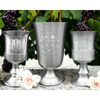 Zinn Becher Stark Trinkbecher Graviert von TheCopperMint