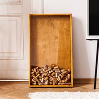 Kein Text/Design Weinkorkenhalter | Klare Weinkorken-Schattenbox Weinkorkenrahmen Aus Holz Cadre Bouchon De Vin Hausbar Dekor von TheCorkboxCo