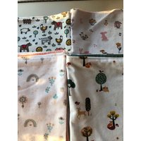 Baby Hase/Hirsch/Bauernhoftiere/Woodland Snuggle Weiche Baby/Kleinkind Decke|Boho Regenbogen|Boden Auto Nickerchen Kleinkind Decke von TheCozyCabinGoods