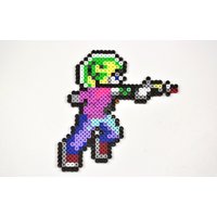 Commander Keen Perler Perlenmagnet von TheCraftyChimera