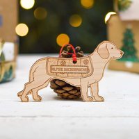 Alpine Dachsbracke Hundedekoration - Detailliert von TheCraftyGiraffeEtsy