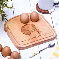 Frühstückseibrett - Springer Spaniel von TheCraftyGiraffeEtsy