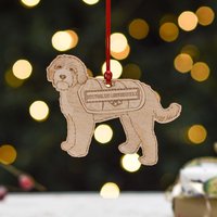 Personalisierte Australian Labradoodle Hundedekoration - Detailliert von TheCraftyGiraffeEtsy