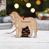 Personalisierte Hovawart Hund Dekoration - Detailliert von TheCraftyGiraffeEtsy