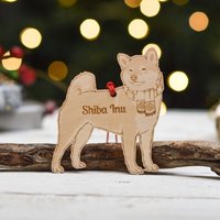 Personalisierte Shiba Inu Hunde Dekoration - Detailliert von TheCraftyGiraffeEtsy