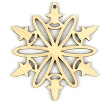 Aufgelasse Flake | Set Mit 5 Lasergeschnittenen Holzschneeflocken in Verschiedenen Größen Erhältlich Aufgelasse Flake | Set Mit 5 Lasergeschnittenen Holzschneeflocken in Verschiedenen Größen Erhältlich von TheCraftySmiths