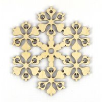 Aufwendige Blume - Laser Cut Holz Schneeflocke in Mehreren Größen Und Mengenrabatten Aufwendige Blume - Laser Cut Holz Schneeflocke in Mehreren Größen Und Mengenrabatten von TheCraftySmiths