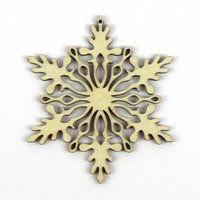 Schneeglöckchen - Lasergeschnittene Holzschneeflocke in Mehreren Größen Und Mengenrabatten Schneeglöckchen - Lasergeschnittene Holzschneeflocke in Mehreren Größen Und Mengenrabatten von TheCraftySmiths