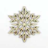 Zarte Blume - Laser Cut Holz Schneeflocke in Mehreren Größen Und Mengenrabatten Zarte Blume - Laser Cut Holz Schneeflocke in Mehreren Größen Und Mengenrabatten von TheCraftySmiths