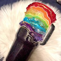 3D Regenbogen Geode Becher von TheCraftyTeacher0613