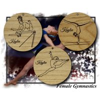 Hölzerne Gymnastik-Verzierung von TheCreativeEngraver