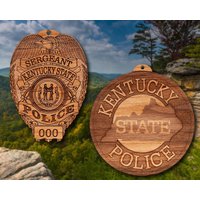 Kentucky State Police Abzeichen Oder Schulter Patch Ornament von TheCreativeEngraver