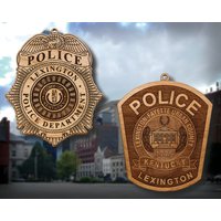 Lexington Ky Polizei Abzeichen Oder Schulter Patch Hängende Verzierung von TheCreativeEngraver