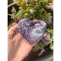 Amethyst Stalaktit Augen Herz von TheCrystalVisionsCo