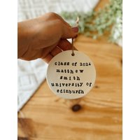 Personalisiertes Geschenk Zum Abschluss, Andenken An Den Geschenke Für Die Graduierung, Universitätsabschluss-Andenken, Personalisierte Klasse Von von TheDoodleShed