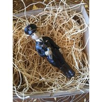 Neue 3D Dresdner Papier Christbaumkugel Nachtwächter Wachmann Mit Taschenlampe Neue 3D Dresdner Papier Christbaumkugel Nachtwächter Wachmann Mit Taschenlampe von TheDresdenCottage