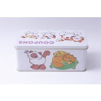 Gutscheine, Blech, Rechteckige Box, Entzückende Kätzchen, Papierkartenhalter, Küche, Aufbewahrung, Dekor, Vintage, Sammlerstück, ~ 982 58 Gutscheine, Blech, Rechteckige Box, Entzückende Kätzchen, Papierkartenhalter, Küche, Aufbewahrung, Dekor, Vintage, Sammlerstück, ~ 982 58 von TheEccentricEye