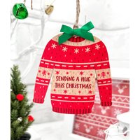 Weihnachtspullover Baum Dekoration, Urlaub Geschenk Ornament, Herzlichen Dekoration Geschenk, Weihnachtskarte Weihnachtspullover Baum Dekoration, Urlaub Geschenk Ornament, Herzlichen Dekoration Geschenk, Weihnachtskarte von TheFairyCourtyard