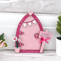 Wimpelkette Feentür Handgemachte Zauberhafte Dekoration von TheFairyCourtyard