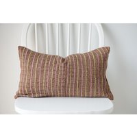 Hmong Hand Gewebt Gestreift Kissenbezug Hmong Hand Gewebt Gestreift Kissenbezug von TheFallingRainShop