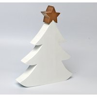 Weihnachtsschmuck - Handgefertigt Aus Altholz Weihnachtsbäume 15, 20, 30 Und 40 cm von TheFarmWorkshop