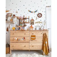 Handgemachte Peace Girlande Aus Filz in Gedämpftem Senfgelb Für Die Wand Im Boho-stil Handgemachte Peace Girlande Aus Filz in Gedämpftem Senfgelb Für Die Wand Im Boho-stil von TheFeltCove
