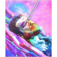 Ernesto "Che" Guevara Version Two Satin Poster | 300G/M² von TheFineArtRevolution