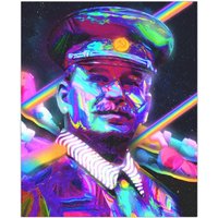 Joseph Stallion Satin Poster | 300G/M² von TheFineArtRevolution