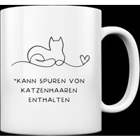 Katzen Tasse Lustiges Geschenk Für Katzenliebhaber - Trinknapf Katzenmama Mit Katzenmotiv L Kaffeetasse/Teetasse Aus Keramik von TheFreeTribeDE