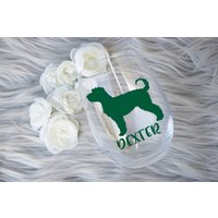 Labradoodle/Goldendoodle Name Stemless Weinglas von TheFriendlyRobot
