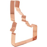 Bundesstaat Idaho Cookie Cutter 4, 75 X 3, 5 Zoll - Handgefertigte Kupfer Von The Fussy Pup von TheFussyPup