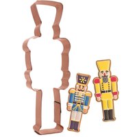 Handgefertigte Ausstechform Kupfer Nussknacker 15 cm Weihnachtsbackform Handgefertigte Ausstechform Kupfer Nussknacker 15 cm Weihnachtsbackform von TheFussyPup