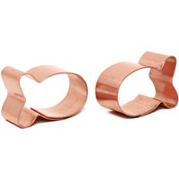 Handgefertigte Kupfer Goldfisch Cookie Cutter - Mini Fisch Mottoparty Handgefertigte Kupfer Goldfisch Cookie Cutter - Mini Fisch Mottoparty von TheFussyPup